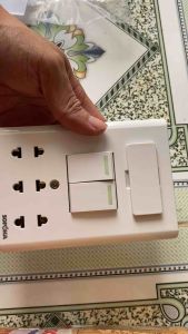 Bảng điện giả âm Sopoka dòng cao cấp công tắc phát quang