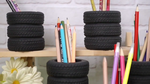 Desktop Ornament Pencil Storage Cup Pen Cup Desk Brush Pen Holder Pen Container Desk Pencil Holder Office Home Decors