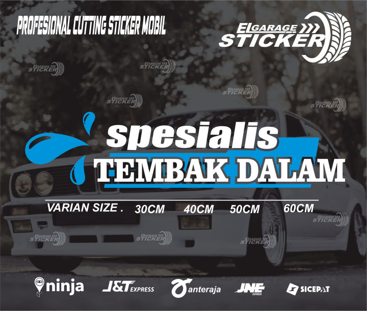 Stiker kaca mobil spesialis tembak dalam cutting stiker variasi kaca mobil truck pick up