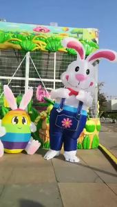 Halloween Childrens Day Dinosaur Gas Suit Riding Tiger Inflatable Clothing  Performance Costume and Accessories Year of the Tiger Annual Meeting Costume