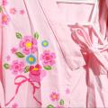 Baju Anak Perempuan Kimono Jepang Motif Bunga Set Overall Celana. 