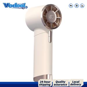 Lightweight Handheld Turbo Fan with 100 Gear Wind for Outdoor Travel and Desk Cooling Compact and Rechargeable