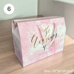 (รหัส01)กล่องใส่ของรับไหว้ ทรงสวย ตัวอักษรปั๊มเงาสวย งานตรงปก (1 แพ็ค มี 10ใบ)