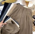 Loose pants Wanita - Trousers Wanita - Celana Anti Kusut - Celana Highwaist Wanita - Celana Kulot Wanita - Celana Kerja Anti Kusut. 