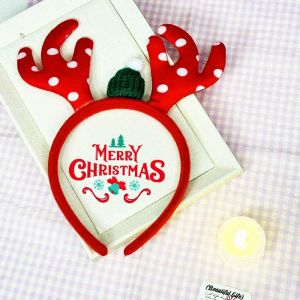 Băng đô bờm tóc Giáng sinh cho bé gái và người lớn Phụ kiện tóc Noel Christmas