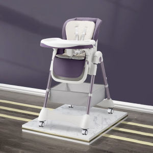 LUNABABY Multifunctional Foldable Baby High Chair For Feeding & Playing Suitable For 0-6 Years Old Kids