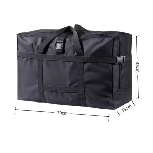 Oxford Storage Bag Waterproof Oversized Camping Storage Bag Camping Equipment Oxford Cloth Thickened Canvas Bag