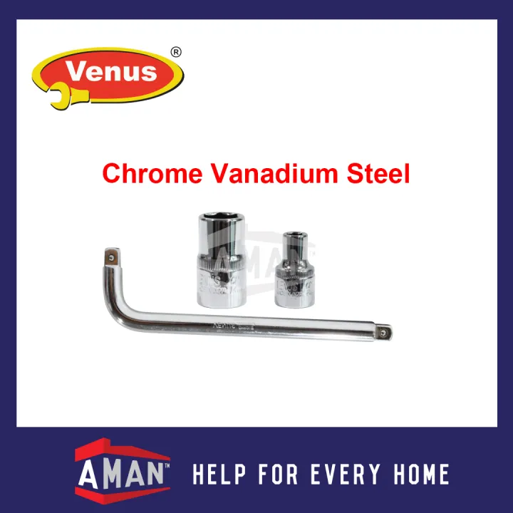 Venus%2010Pcs%208-24MM%20CRV%20CHROME%20VANADIUM%20BOX%20SOCKET%20SET%20+%2010"%20L%20HANDLE%20SET%20TOOL%20SET%20spanar%20set%20spanner%20set%20-%20Image%204