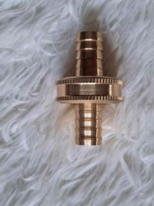 Brass Hose Coupling 1/2 5/8 3/4 inch PT Thread Brass Connector / Brass Garden Hose Connector