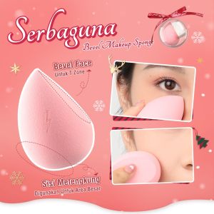 Pinkflash Spons Make up Spons Blender Spons Kering Dan Basah Beauty Spon Best Quality