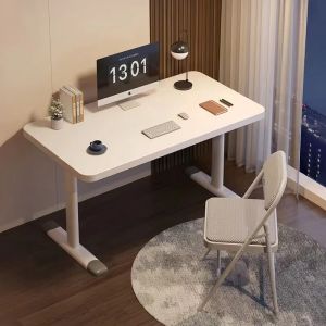 Home Computer Desk With Adjustable Height And Large Capacity Suitable For Various Scenarios And A Aand Cranked Desk