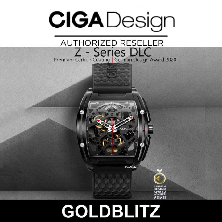 Ciga Design Z SERIES DLC Automatic Mechanical Skeleton Watch Special ...