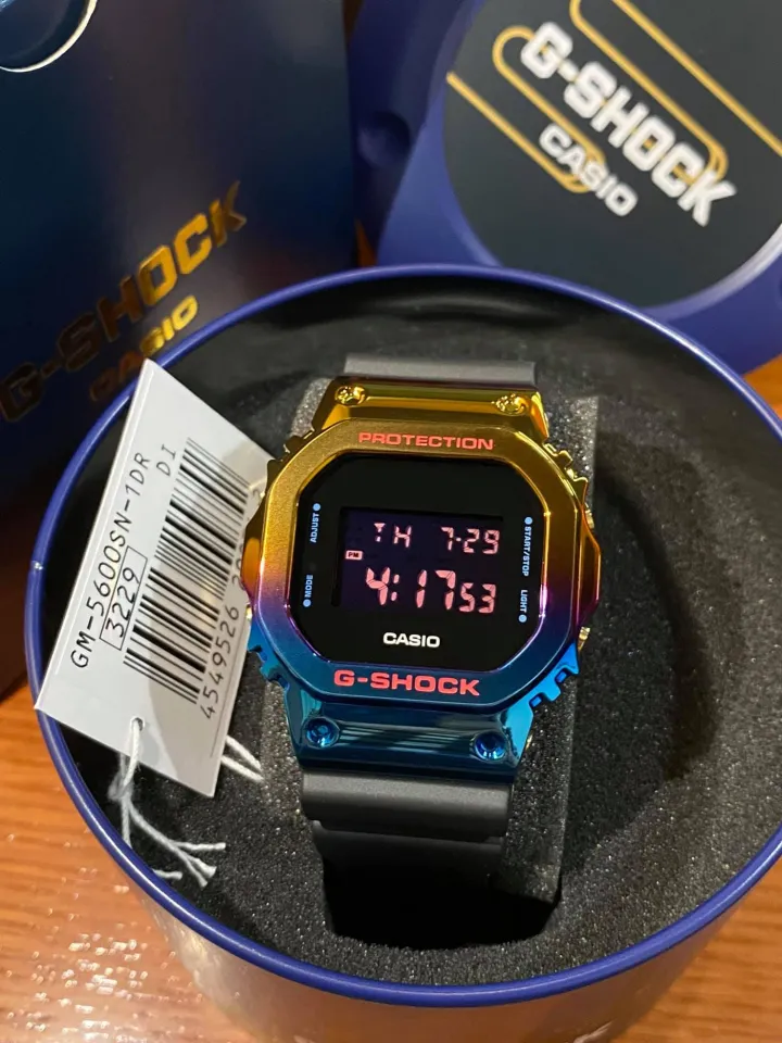OFFICIAL WARRANTY) Casio G-Shock GM-5600SN-1 Shanghai Night Series