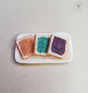 Handmade Miniature Slice Toast Series