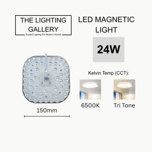 TLG LED ceiling light source magnetic 24W 36W Tri Tone LED Panel Ceiling light replacement