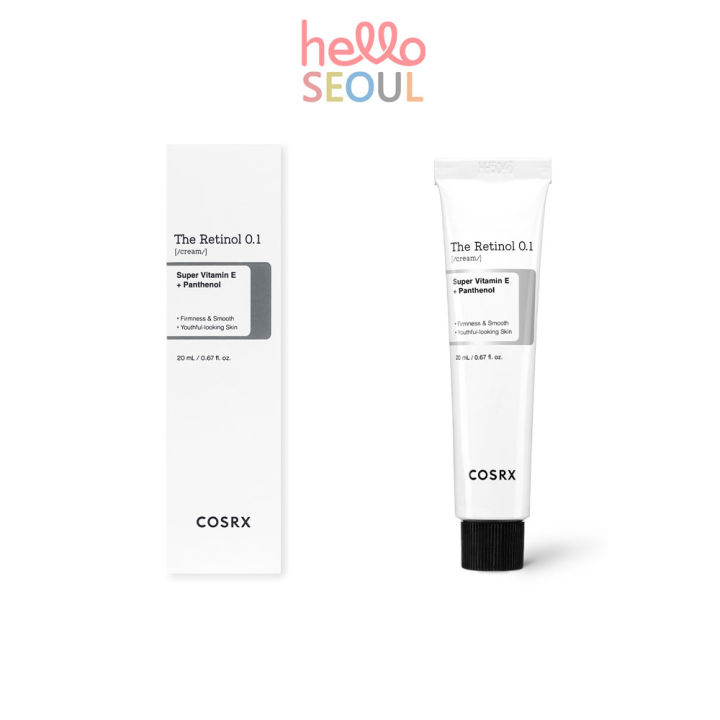 Retinol 0.1 Cream / Retinol 0.5 Oil 20ml [Anti-aging & Brightening ...