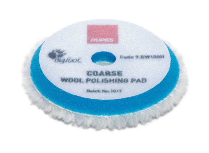 RUPES Big Foot Blue Coarse Wool 3.5 inch Polishing Pad