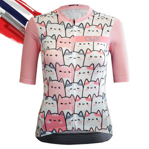 เสื้อจักรยานผู้หญิง รุ่น PINK CAT