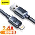 Cáp sạc nhanh Baseus Crystal Shine Series Fast Charging Data Cable USB sang Lighning CAJY000003. 
