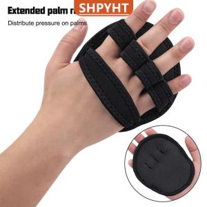 [COD] SHPYHT SPORTS Pair Of Palm Protectors Gym Fitness Gloves Half Finger Weightlifting Palm Dumbbell Grip Pads Weightlifting Training Gloves Gym Workout
