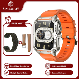 Simbojoy SmartWatch P3 100+ Sports Mode Bluetooth Call 380mAh Long Battery Life 1.9” Full Screen