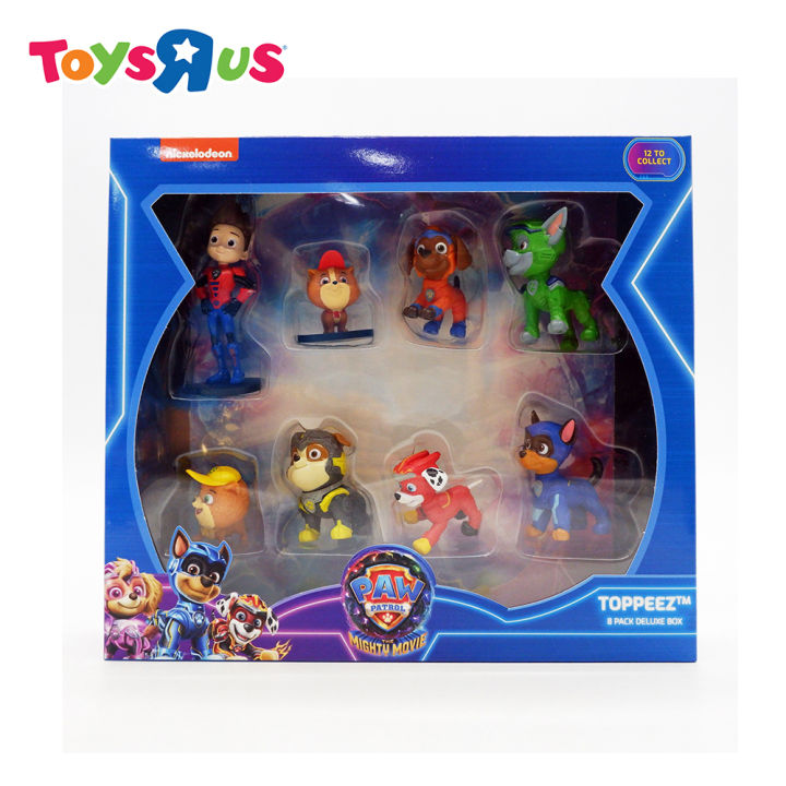 Paw Patrol The Mighty Movie Toppeez 8 Pack Deluxe Box Lazada PH