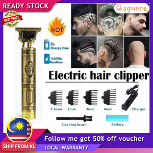 Kemei Hair Clipper Razor for Haircut On Sale USB Rechargeable Electric Clipper Original Razor Hair 0mm Cordless Shaver For Men Adult Children Professional Hair Salon Barbershop Accessories (4 Free Comb) 理发器