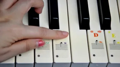🎯 Transparent Piano Keyboard Sticker 88 Keys Electronic Keyboard Piano Sticker