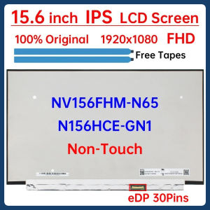 15.6" IPS Laptop LCD Screen NV156FHM N65 NV156FHM-N65 N156HCE-GN1 Display Matrix Panel Replacement 1920x1080 30 Pins Non-Touch