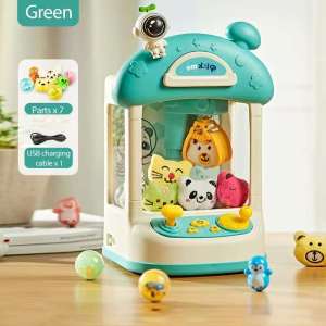 Kid Mini Claw Machine Ball Catcher Interactive Toy Toddler Desktop Ball Catcher Toy Catching Machine