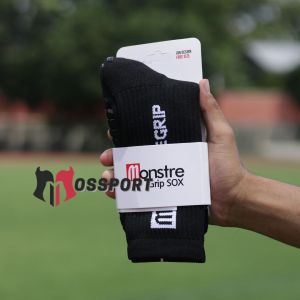 Kaos Kaki Bola Futsal Pendek Sebetis Monstre Grip Pro Anti Slip