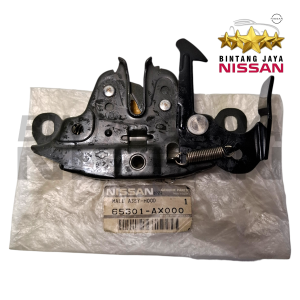 Door Lock Kap Mesin Nissan Xtrail T31 Latio C11 Original Nissan 65601-AX000 Hood Lock Assy