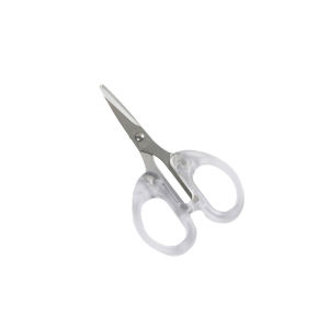 Transparent Stainless Scissor Small Clear Aesthetic Handmade Scissors School Tool