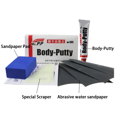 แท้100% สีโป๊วรถยนต์แห้งเร็ว ขนาด15กรัม Body Putty สีโป้วบางพลาสติก สีโป้วรถยนต์ สำหรับเก็บรอยขีดข่วน ซ่อมตัวถังรถยนต์ ซ่อมรอยบุบ ให้เรียบเนียน ป้องกันสนิม ทนความร้อนได้ดี สีโป้วรถมอไซ สีโป๊วเฟอร์นิเจอร์ สีโป้วเทา สีโป๊วรถยนต์ car body putty เนื้อละเอียด