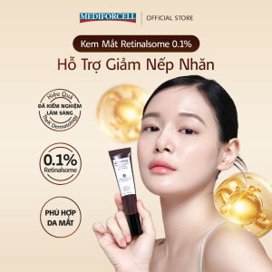 Kem Mắt Retinalsome 0.1% Giảm Nhăn Săn Chắc Da Mediforcell Prejuvenation Retinal Eye Cream 25ml