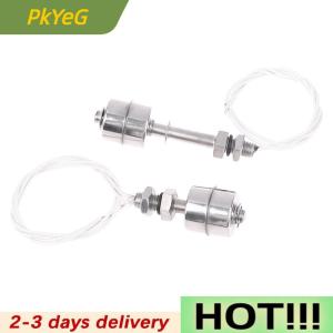 PkYeG Stainless Steel Float Switch Tank Liquid Water Level Sensor Double Ball Switch Tank Pool Flow Sensors Float