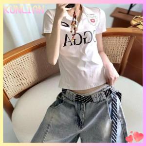 [KUNLIAN] เข็มขัดคาดเอวลายสก็อตยาวพร้อมผ้าพันคอคอเสื้อยีนส์อุปกรณ์ตกแต่งทรงผมที่มีบุคลิกเครื่องประดับแฟชั่น