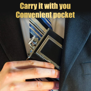 Stainless steel smoking set ounce funnel wine bottle flask