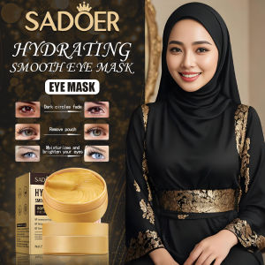 SADOER Isi 60 Lembar Termurah !!  Masker Mata Bamboo Charcoal Collagen / Masker Mata Panda Kantung / Masker Mata Untuk Tidur / Eye Mask Collagen Bisa Untuk Leher Pipi / Masker Wajah Glowing dan Putih / Eye Serum Masker Organik Anti Aging