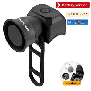 Bicycle Horn–Mountain Bike Mini USB Rechargeable Waterproof Electronic HornBattery-Powered Loud HornCycling Gear