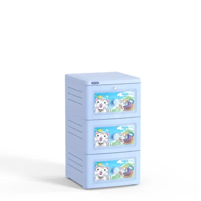 Tủ Duy Tân Tano 3 Ngăn Có Bánh Xe Di Chuyển Tiện Lợi