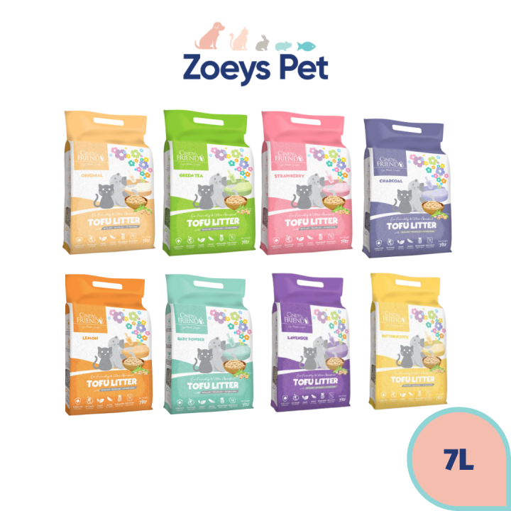 Cindy & Friends Tofu Litter / Prisco Tofu Litter 7L Cat Litter