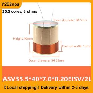 【Local shipping】 1PCS Speaker Voice Coil Braided Copper Lead Bass Voice Coil 2Layers Speaker Aluminum Voice Coil Repair Accessories