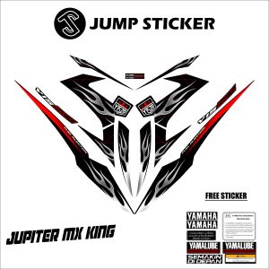 Stiker striping mx king 150 grafis variasi 071