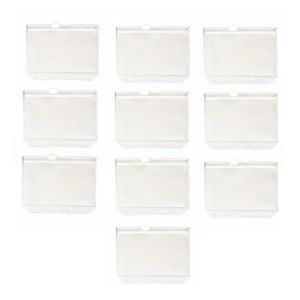 TSEVD 10pcs M5 ตัวคั่นหน้าเครื่องผูกเกลียว มี5รู ผิวด้าน เติมบัตรดัชนีหน้าเกลียว Binder สไตล์เกาหลีแบบ กระดาษเติมใบหลวม อัลบั้มโฟโต้การ์ดโปร่งใส ผู้หญิงเด็กหญิง