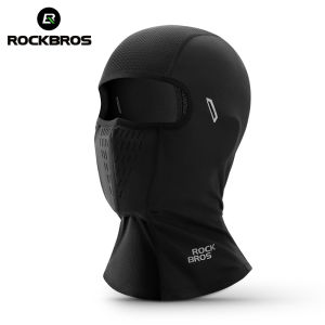 ROCKBROS Summer Sun Protection Headgear Ice Silk Sunscreen Facemask UPF 50+ Quick Drying Outdoor Sports Motorcycle Headgear Bicycle Full Face Mask Head Cover Helmet for Cycling Hiking