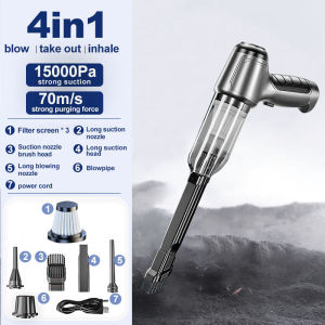 CylRedbat 4in1 Wireless Vacuum Cleaner 50000Pa Air Duster 60000RPM Blowing Cordless Vacuum Cleaner Car Vacuum Cleaner