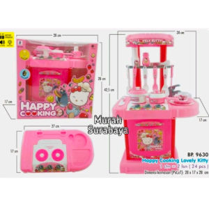 Set KItchen Ukuran Besar Kemasan Dus Berbahan Plastik Cooking Bisa Menyalah Bagian Kompor BP 9632 |  Mainan Masakan Dapur Lengkap With Light Dan Music | Set Hadiah Anak Perempuan Yang Lucu Ada 2 Karakter Yang Menggemaskan