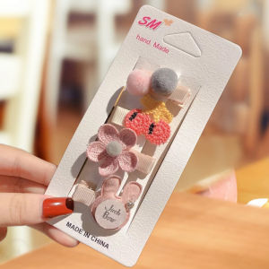 【SG stock】Baby Grill  hair clips hairpins baby girl headdress 儿童发夹套装女宝宝发卡可爱头饰