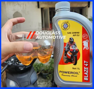 APAR POWEROIL Blaze 4T 20W40 Motorcycle Oil (1 Liter)